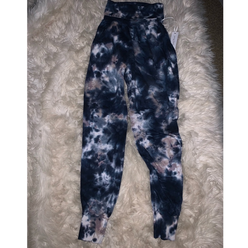 young fabulous and broke tie dye joggers